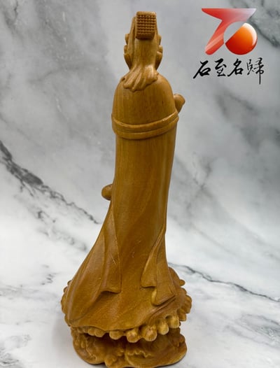 台灣現貨 實體店鋪 進口黃楊木【大媽祖】3