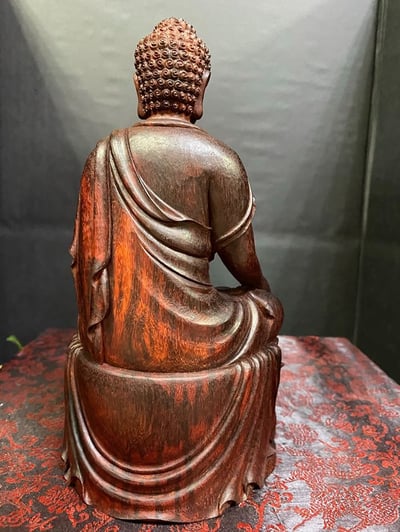 印度小葉紫檀【大日如來】3