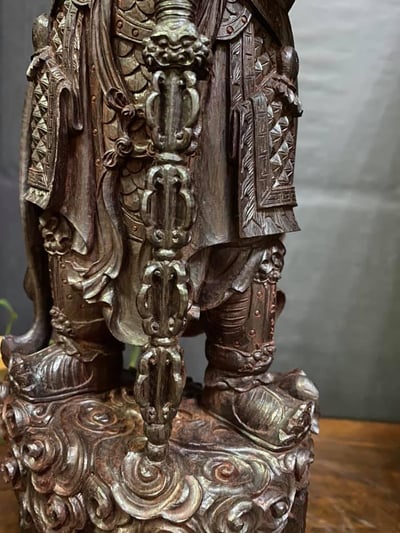 印度小葉紫檀清刀款【韋陀護法】4