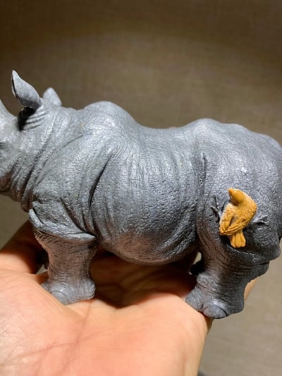 頂級壽山高山石【犀牛】3