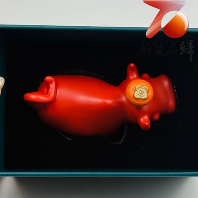 手工坏藝術品 1300°C 高溫瓷燒製【牛柿】7