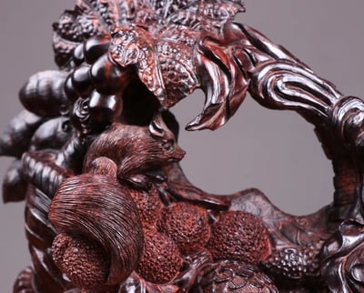 印度小葉紫檀【果籃-碩果纍纍】6