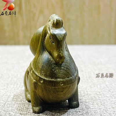 天然金絲楠木小葉楨楠｜嚴選烏木老料（陰沉綠料）【福駒載寶】5