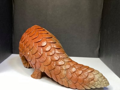 壽山牛蛋石【穿山甲】5