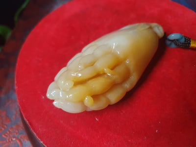 壽山石手把件系列【佛手】5