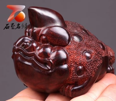 印度小葉紫檀【金蟾】6