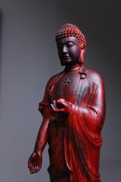 印度小葉紫檀【大日如來】3