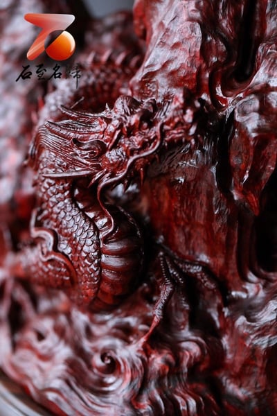 印度小葉紫檀【龍行天下-擺件】3