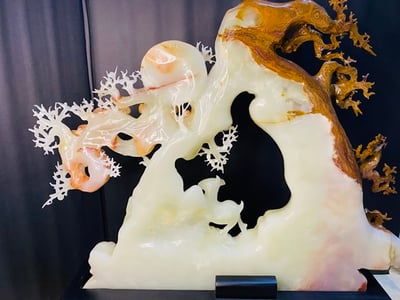 阿富汗紅花冰玉【鹿鹿發財】11