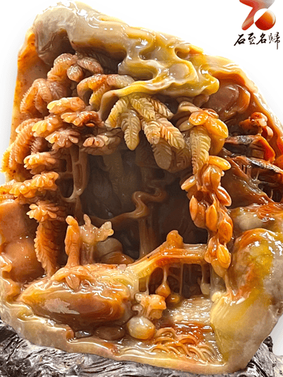 老撾北部田黃石【洞天福地】10