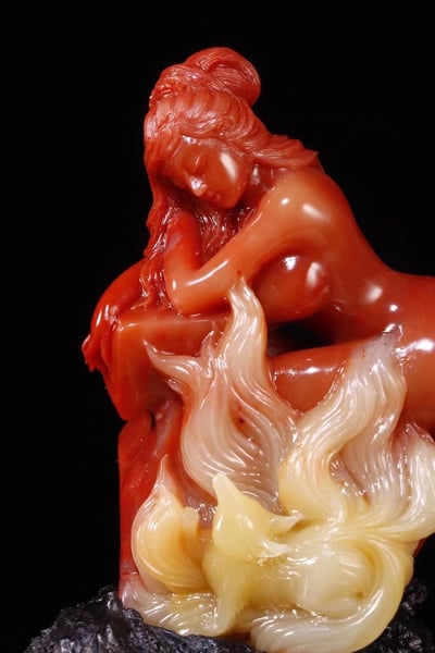 寮國精品水洞【狐仙-九尾狐】4