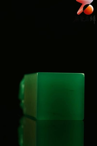 典藏 精品雅安翡翠綠【螭龍納福】9