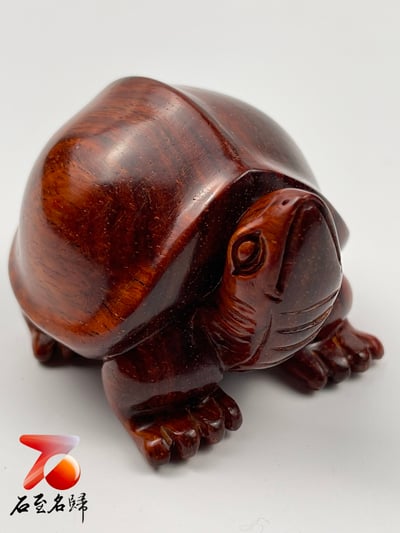 印度小葉紫檀高油密二膘料【湘工-將軍龜】3