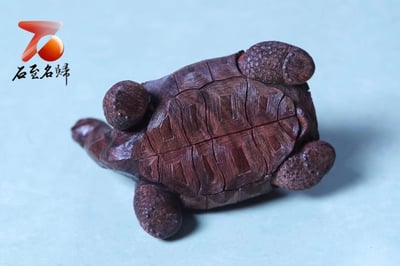 海南黃花梨 紫油梨手作【百財歸來】8