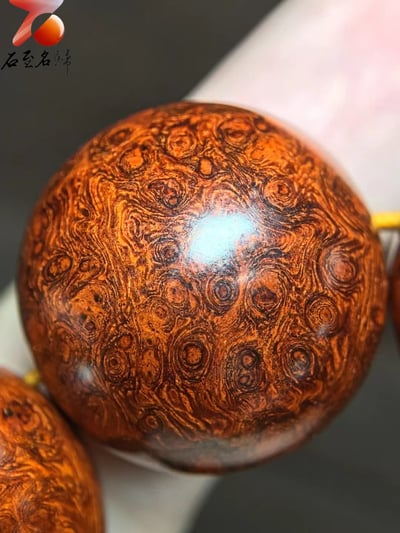 印度小葉紫檀 頂級泥料爆滿葡萄纓子瘤疤【福】9