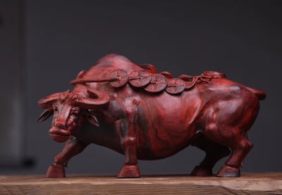 印度小葉紫檀高油高密料製品【運勢鴻牛】2