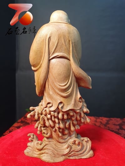 印度老山檀香黑肉手作【自在歡喜佛】4