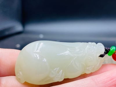 和田玉【貔貅項鍊】2