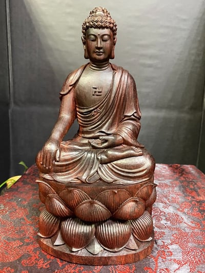 印度小葉紫檀【大日如來】1