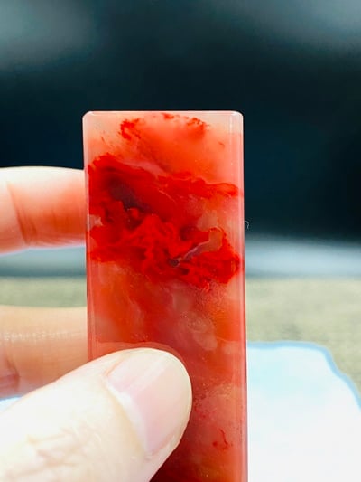 瓜瓢紅-六面平雞血大紅袍12