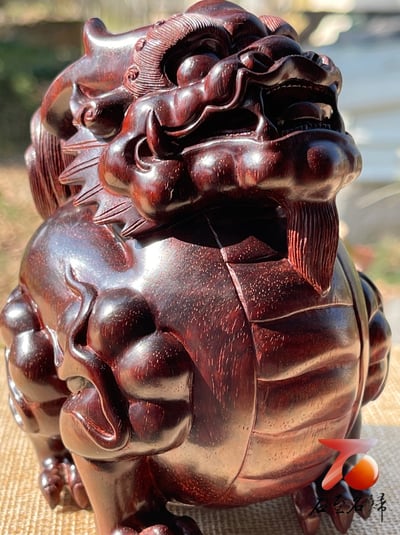 印度小葉紫檀 高油密料【招財貔貅】11