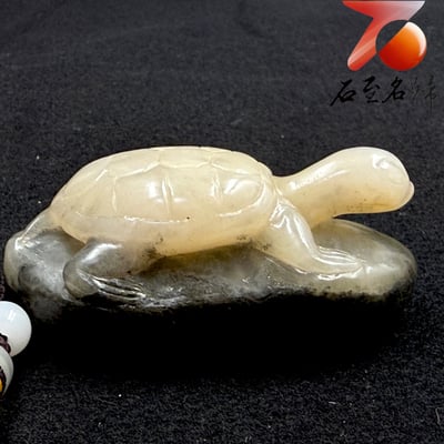 壽山石純手工精雕【金甲凝瑞・富甲天下】6