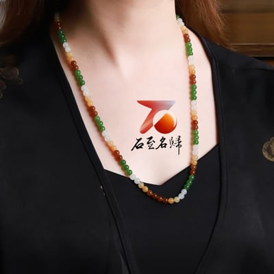 和田玉多寶手串精選6mm×107顆5