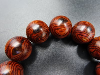海南黃花梨 天眼19.5mm手珠5