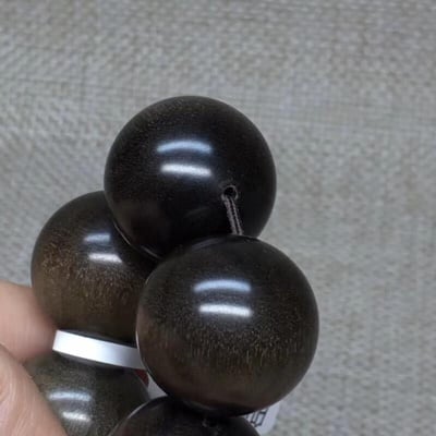 頂级老山壇香陰沉黑肉料20mm8