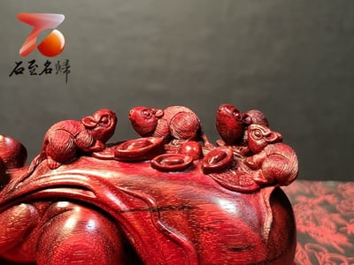 印度小葉紫檀【五鼠聚財】5