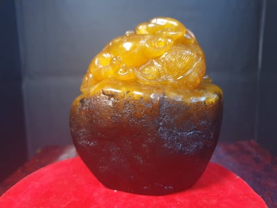 壽山石擺件 【招財貔貅】4