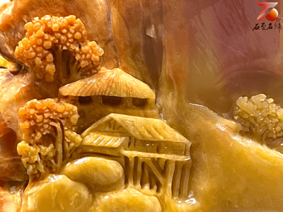 老撾北部田黃石【山居即景】6