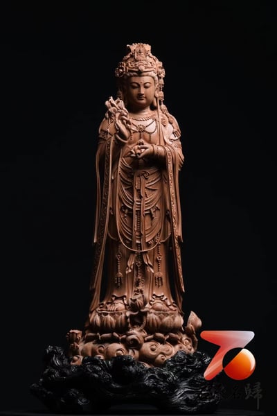 印度老山檀香造像集【南海觀音】1