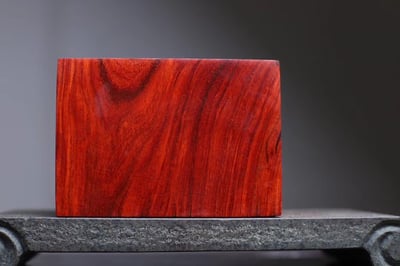 印度小葉紫檀大方印【瑞獅納吉】8