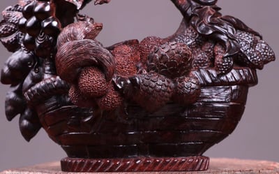 印度小葉紫檀【果籃-碩果纍纍】3