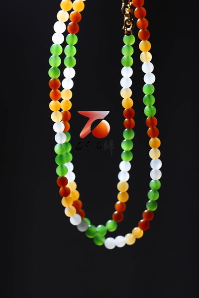 和田玉多寶手串精選6mm×107顆7