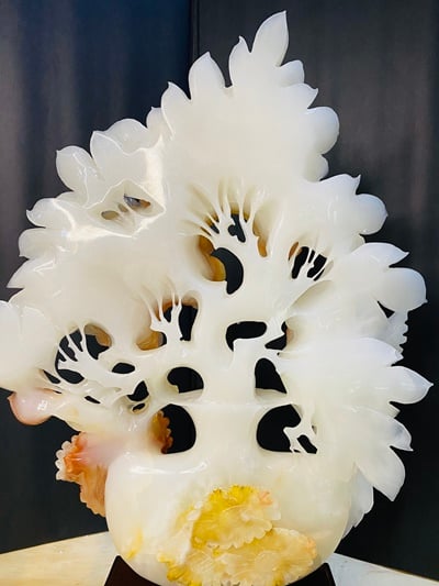 阿富汗紅花冰玉【富貴如意】7