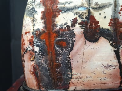 國畫石【花紅如畫】2