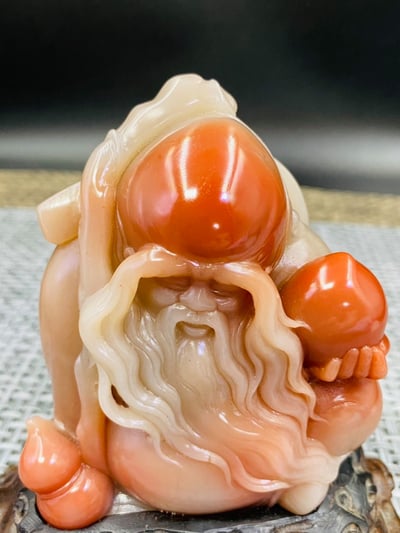 寮國頂級保利石【南極仙翁】2