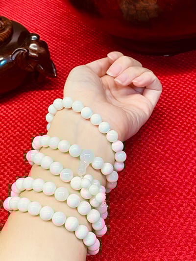 純天然 【硨磲圓珠手串108顆】3
