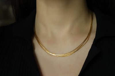 金絲疊戴｜鎖骨鏈6