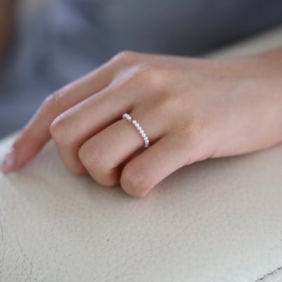 珍珠彈力鏈戒3