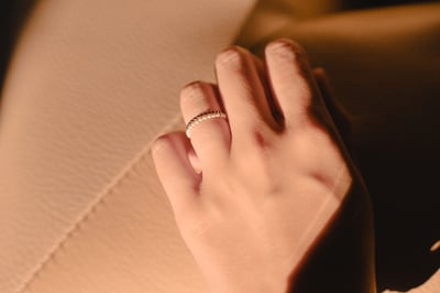 14K Gold Filled 珠珠鏈戒5