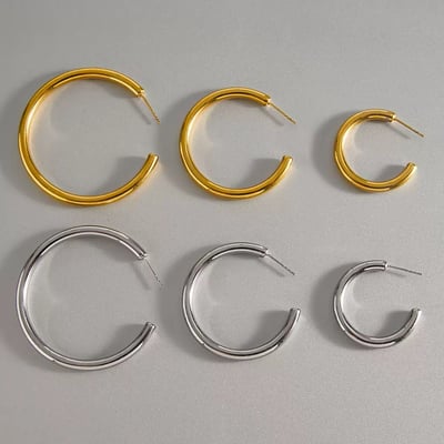 歐美C字｜耳環2