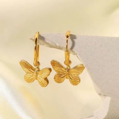 立體butterfly｜耳圈4