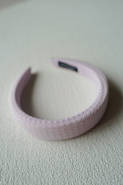 泡泡低調格紋髮箍3