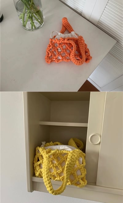 迷你編織小廢包1