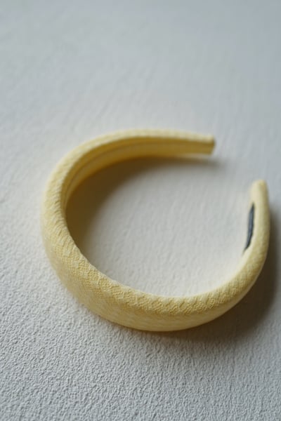 泡泡低調格紋髮箍2