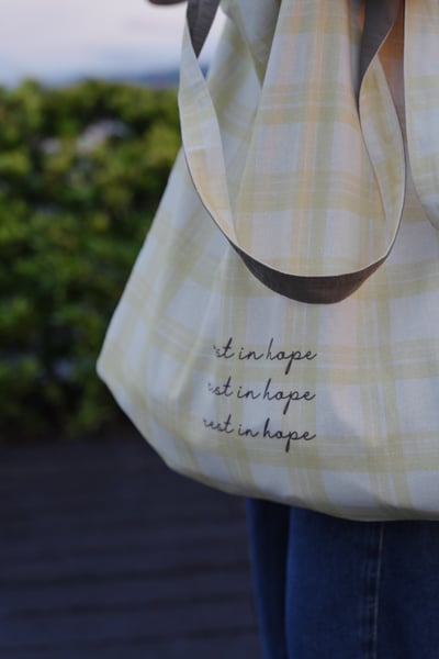 【限量福利品】rest in hope 雙面用托特包（附贈內膽包）14