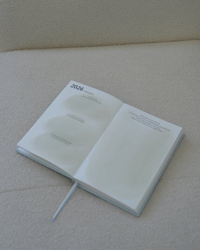 【雙入特惠組】2026 KAWA手帳本（可選色）9
